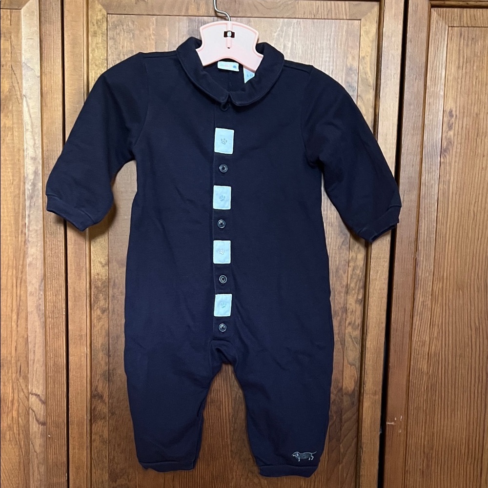 Navy Blue Kids One Piece